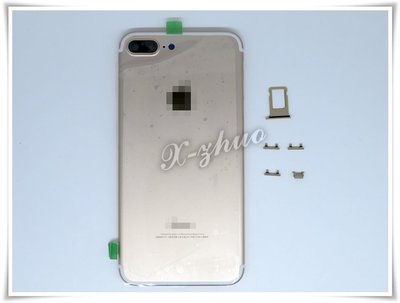 ☆群卓☆全新 APPLE iPhone 7 Plus i7+ 中框後殼『帶小料鍵』金(預訂) 紅(預訂)