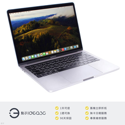 「點子3C」MacBook Pro TB版 13吋 i5 1.4G 太空灰【店保3個月】8G 256G SSD A2159 2019款 ZJ065