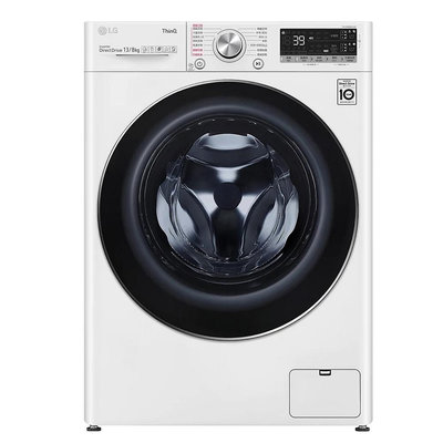 LG樂金 15KG 蒸洗脫烘蒸氣滾筒洗衣機(冰瓷白) *WD-S15TBD*
