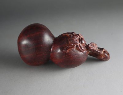 印度小葉紫檀 老料 - 手工隨形雕 . 把件、筆架 .....收藏品 T270