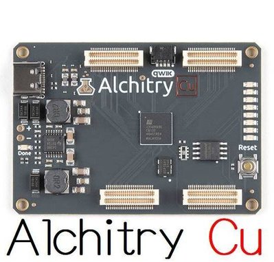 《德源》美國原廠 Alchitry Cu FPGA Development Board 開發板（Lattice iCE40 HX）