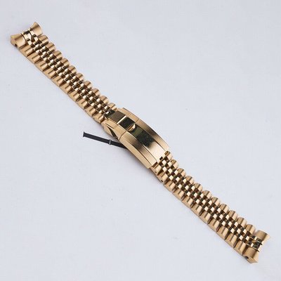 20 毫米全金鋼禧年錶帶,帶牡蠣表扣,適用於 Roelx GMT Master II