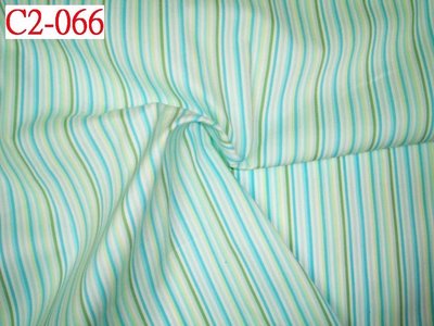 布料 彈性色織條紋布 (特價10呎250元)【CANDY的家2館】C2-066 春夏彈性黃藍綠相間條紋襯衫洋裝上衣料