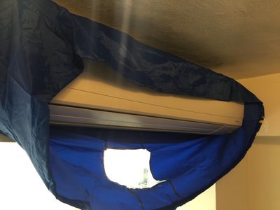 空調清洗罩 大號 送2~6米排水管 DIY冷氣室內機專業清洗罩 接水罩 冷氣保養清潔  空調保養清洗