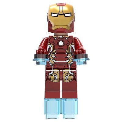 【積木班長】MK43 鋼鐵人 鋼鐵俠 馬克43 漫威 人偶 欣宏 033 袋裝/相容 樂高 LEGO 積木