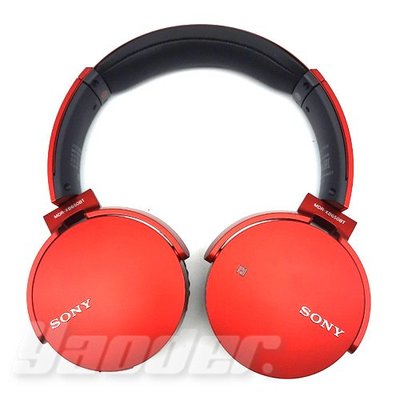 【福利品】SONY MDR-XB650BT 紅色 EXTRA BASS重低音 無線藍芽NFC 送收納袋