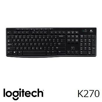 新莊 內湖 台灣公司貨 羅技 K270 無線鍵盤 自取價580元