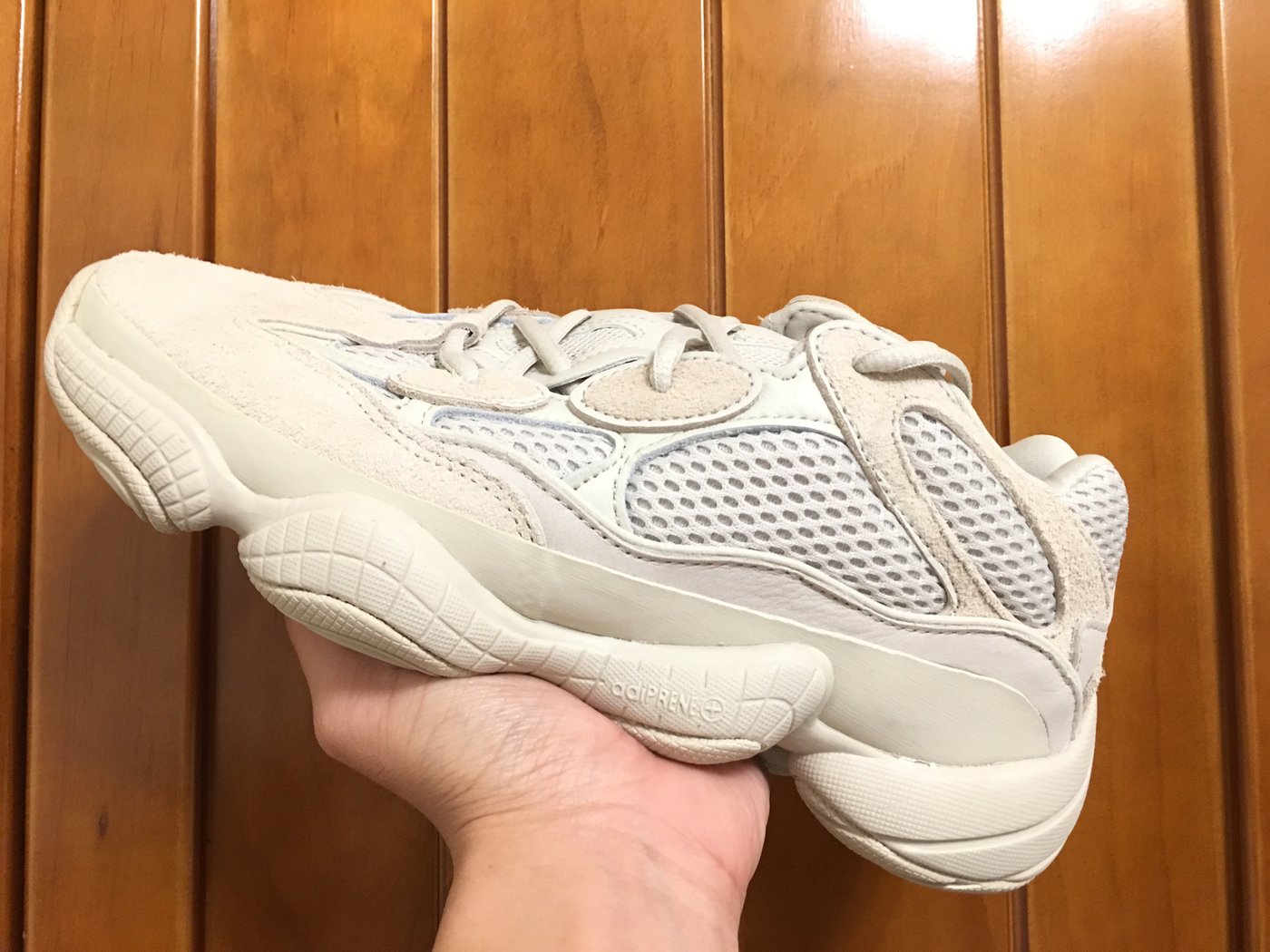 H-Sneaker】全新ADIDAS YEEZY 500 BLUSH 麂皮老爹復古慢跑限量男鞋