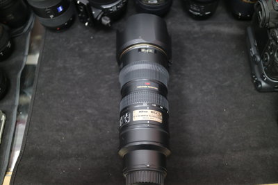 Nikon  AF-S 70-200mm F2.8  9成新 小黑五代 水貨 單鏡頭