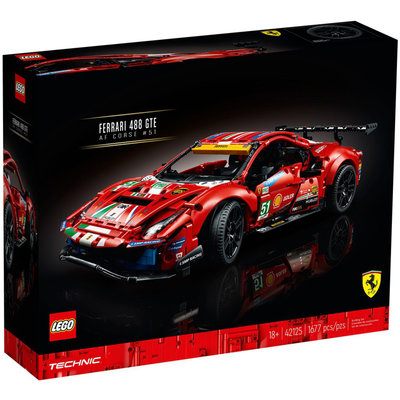 台中＊＊宏富玩具＊＊樂高積木 LEGO 42125 Ferrari 488 GTE