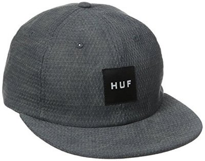 HUF - 經典 H LOGO 6 PANEL六片後扣帽-HBA PYREX AJ SUPREME 單速車 滑板