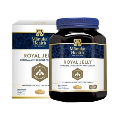 Manuka Health 蜂王漿 365顆   蜂王乳頂級保養Royal Jelly 紐西蘭 紐澳 蜜紐康正品