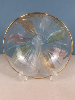 【二手】日本回流瓷器SOGA水晶玻璃光影之美7彩色水果卜拍照技 回流 擺件 茶具【佛緣閣】-1652