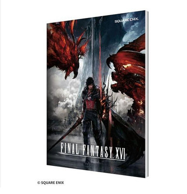 PS5 Final Fantasy XVI 太空戰士16 限定原創特典 B5筆記本 最終幻想【台中大眾電玩】