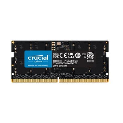 美光 Micron Crucial DDR5 4800 16G 筆電記憶體【風和資訊】