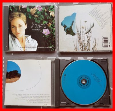 ◎1994年!葛萊美獎-唱作才女-珠兒-Jewel-破碎的你-專輯-Pieces Of You-等15首好歌-CD