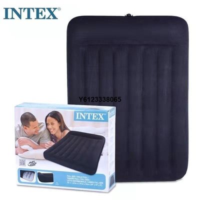 現貨 INTEX氣墊床家用充氣床墊雙人加厚加大單人午休戶外旅行折疊躺椅充氣床墊 睡墊 氣墊床 充氣床 自動充氣床 露營床