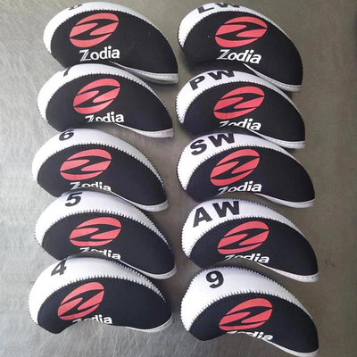 Zodia高爾夫鐵桿套SIM系列潛水料球桿套帽套雙拼桿頭套球桿保護套