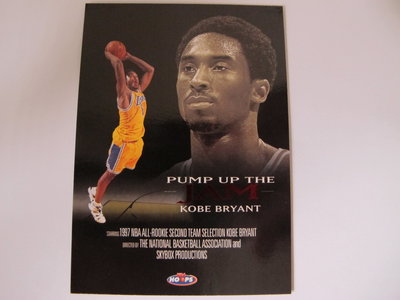 ~ Kobe Bryant ~名人堂/小飛俠/黑曼巴/柯比·布萊恩  1998年SkyBox.NBA特殊卡