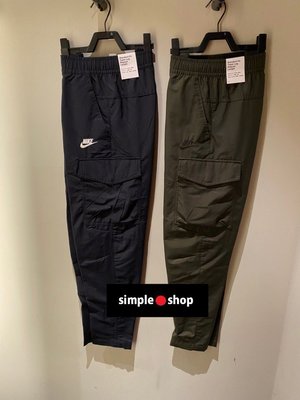 【Simple Shop】NIKE NSW 運動長褲 工裝褲 工作褲 長褲 黑色 軍綠色 CU4326-010 355
