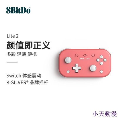 【 】八位堂 8BitDo Lite 2 輕薄遊戲手柄 體感震動 Switch遊戲機安卓塞爾達傳說 N6Q