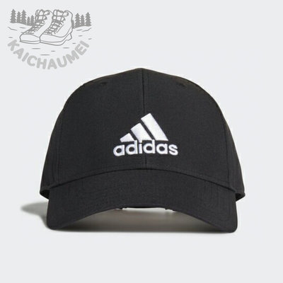 凱喬美｜ADIDAS BASEBALL CAP LT EMB 棒球帽 GM4509 公司貨 黑 可調 老帽 抗紫外線