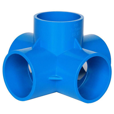 PVC立體三通四通五通六通塑料配件直角架子給水管接頭20 25 32 50-滿200元發貨