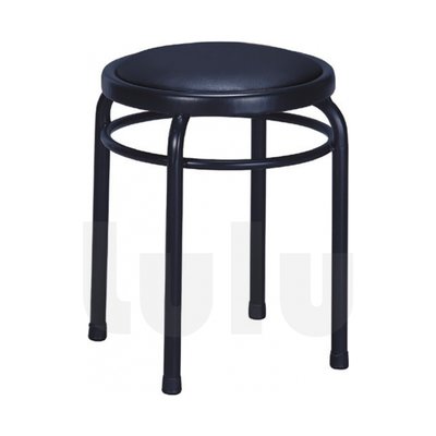 【Lulu】 摩登椅 黑色 345-20 ┃ 圓椅 餐椅 休閒椅 造型休閒椅 洽談椅 高腳椅 造型椅 吧檯椅 辦桌椅 椅