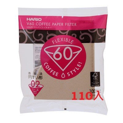 龐老爹咖啡 HARIO 慶祝V60結構 15週年 加量10張不加價 VCF-02 錐型濾紙 咖啡濾紙 1~4人份 日本製