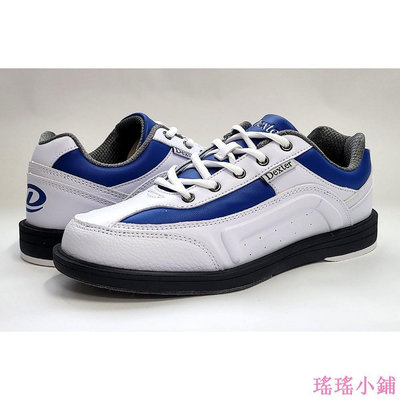 【熱賣精選】Dexter DX 白/藍色 保齡球鞋(右手用)