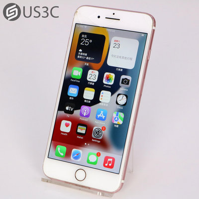 【US3C-高雄店】【一元起標】台灣公司貨 Apple iPhone 7 Plus 128G 5.5吋 玫瑰金 A10 Fusion處理器 蘋果手機 空機