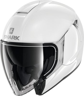 大頭佛の SHARK CITYCRUISER BLANK 3/4半罩安全帽 白