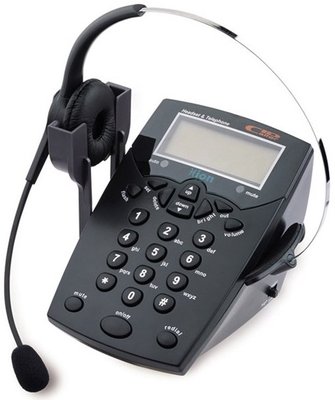 #5,560型 話務電話機,呼叫中心耳麥電話 客服耳麥,耳機麥克風電話 話務耳麥 免持對講,可家用