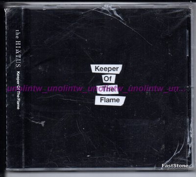 399免運CD~HIATUS【KEEPER OF THE FLAME】啟蒙ONE OK ROCK的日本樂團英語專輯免競標