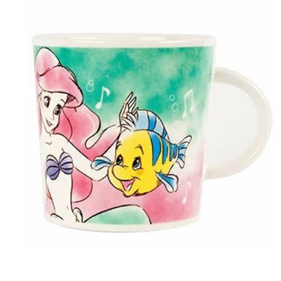 正版授權? 日本 迪士尼 小美人魚 小丑魚 愛麗兒 馬克杯 陶瓷杯 單耳杯 飲料杯 咖啡杯 茶杯 水杯 杯子