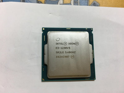 電腦雜貨店→Intel Xeon E3-1230 V5 3.4GHz 四核 1151 CPU 二手良品 $1100