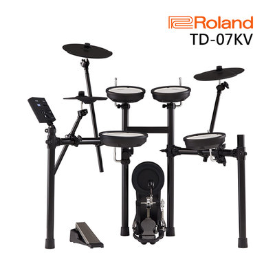 小叮噹的店 - Roland TD-07KV 電子套鼓 電子鼓 送鼓椅 鼓棒