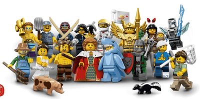 絕版!! 樂高 LEGO 71011 Minifigures 15 積木 人偶 16款