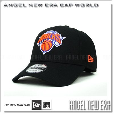 【ANGEL NEW ERA 】NBA 紐約 尼克 黑 復刻 老帽 彎帽 9FORTY 可調 限量帽