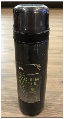 保溫瓶美國品牌AREI classic VACUUM BOTTLE 長效型黑色保溫可至20小時容量0.5L