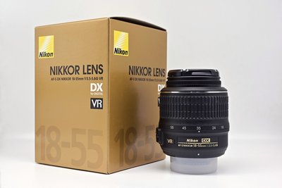 全新 Nikon 18-55mm AF-S DX VR  F3.5-5.6G 防手震  彩盒裝 榮泰貨保固1年