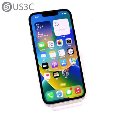 【US3C-青海店】【一元起標】公司貨 Apple iPhone 13 Pro 256G 天峰藍 6.1吋 原彩顯示 A15仿生晶片 三鏡頭 二手5G手機
