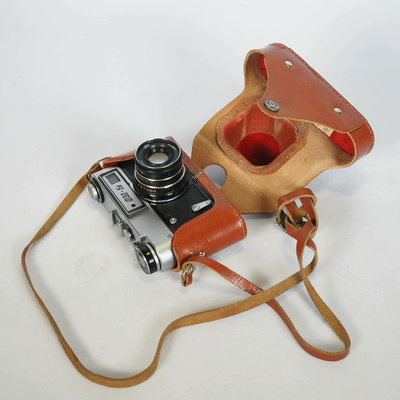 中古蘇聯FED5費得5古董相機機械135旁軸膠片膠卷機快門光