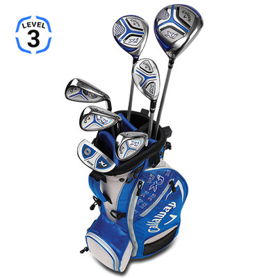 [小鷹小舖] Callaway Golf Juniors XJ3 Sets 高爾夫 兒童套桿組 兒童青少年套桿組 7支裝