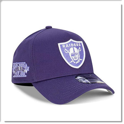 【ANGEL NEW ERA】NEW ERA NFL 奧克蘭 突擊者 18屆 超級世界盃 紫色 卡車帽 9FORTY