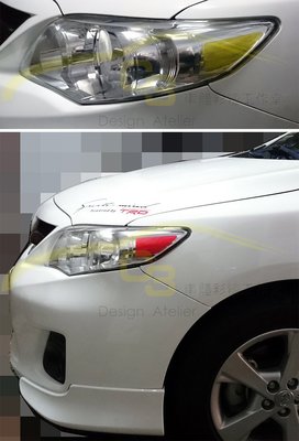 【C3車體彩繪工作室】Toyota Altis 10.5代 專用款 大燈 側邊 改色 貼片 5色 造型 車標 改裝 貼膜