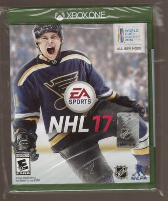 全新XBOX ONE 原版片 英文版 冰上曲棍球 NHL17