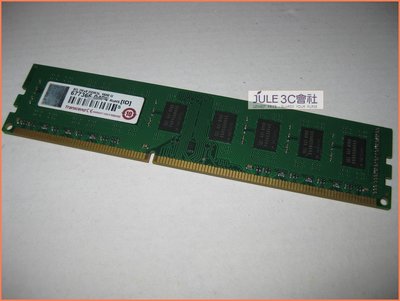 JULE 3C會社-正 創見 DDR3 1600 8GB 8G TS1GLK64W6H/雙電壓/雙面/桌上型 記憶體