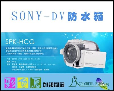 彩色鳥 (DV攝影機出租) Sony HDR-XR550 Full HD+HDV SPK-HCG 防水箱