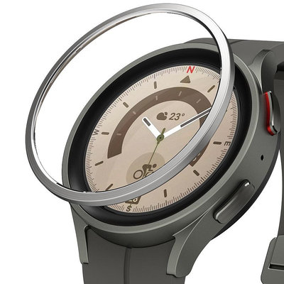 天極TJ百貨Ringke Bezel Styling 不鏽鋼錶圈 Galaxy Watch 5 Pro 45mm 手錶框架配件